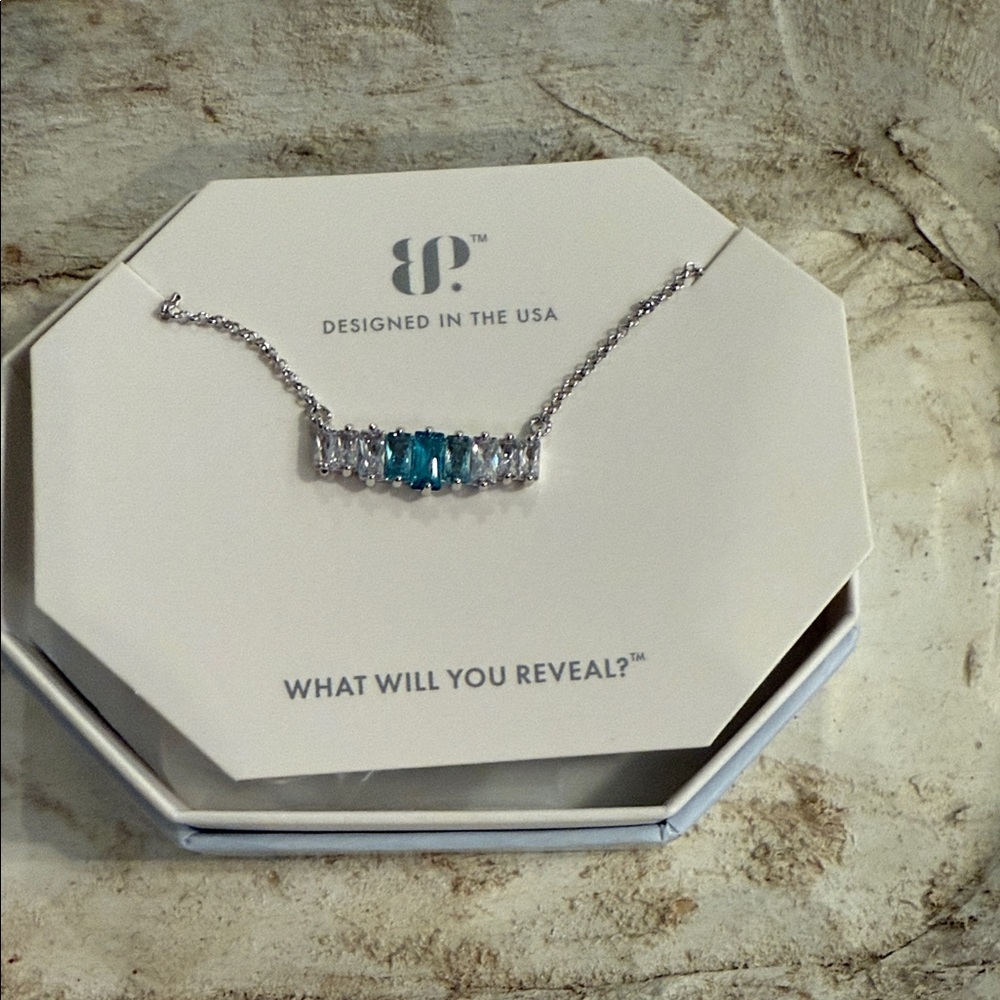 Stunning Silver and Blue Bracelet by [Brand]